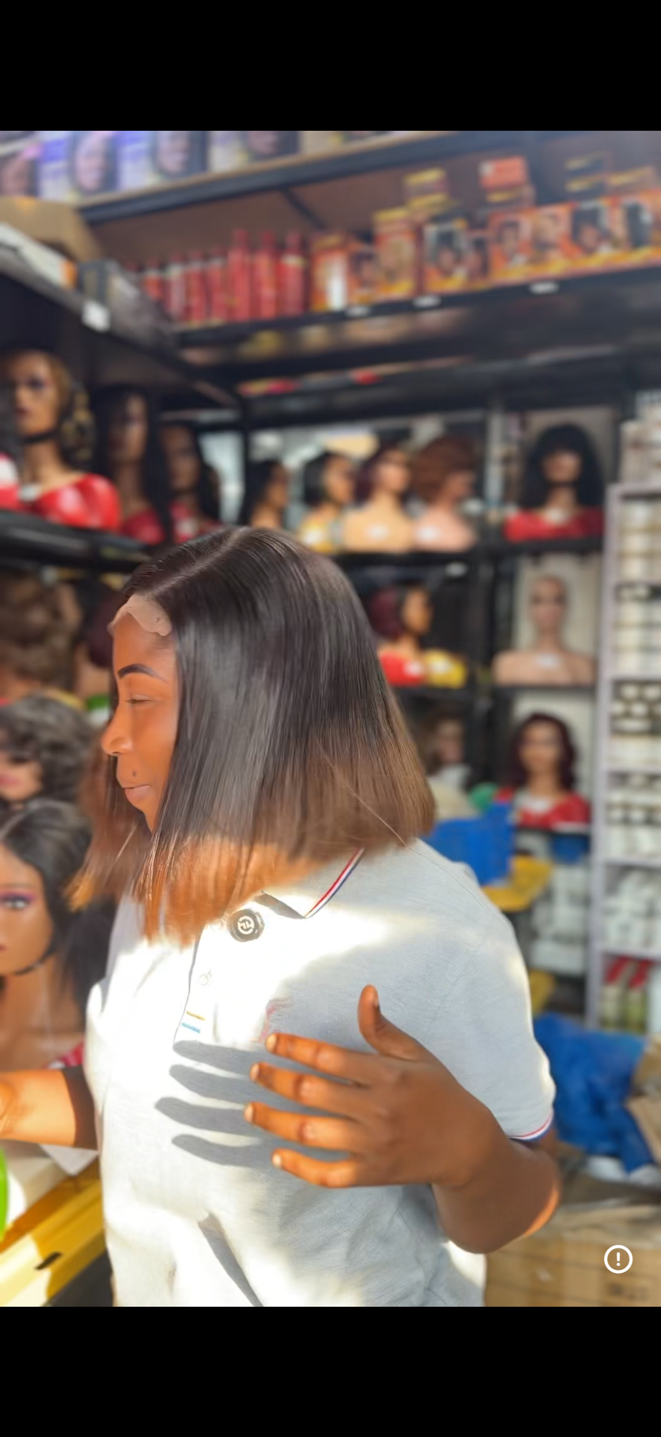 5×5 Raw Donor Bone Straight Wig – 100% Raw Hair