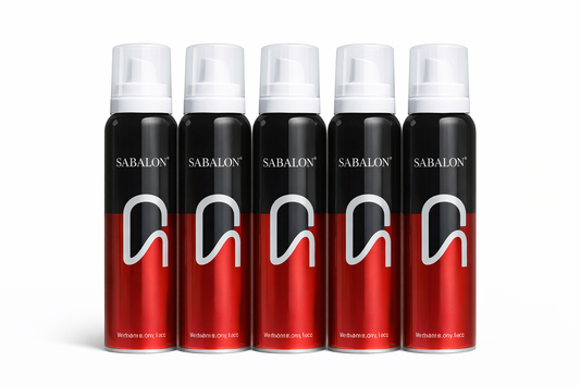Sabalon Hair Mousse – Strong Hold Styling Foam (Professional Salon Quality)