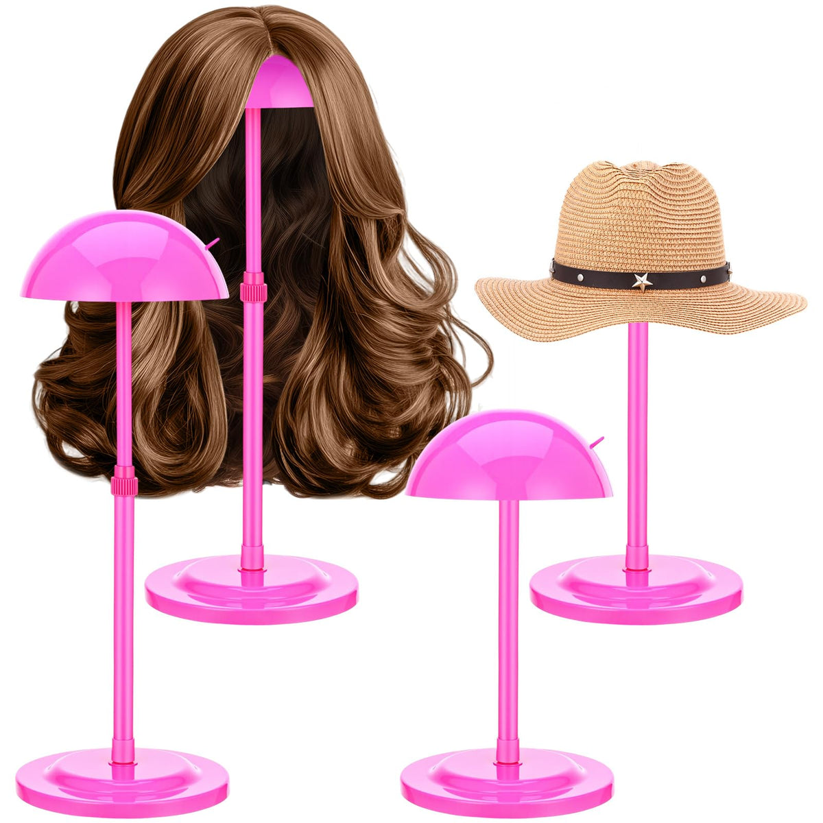 Multi-Functional Wig Stand