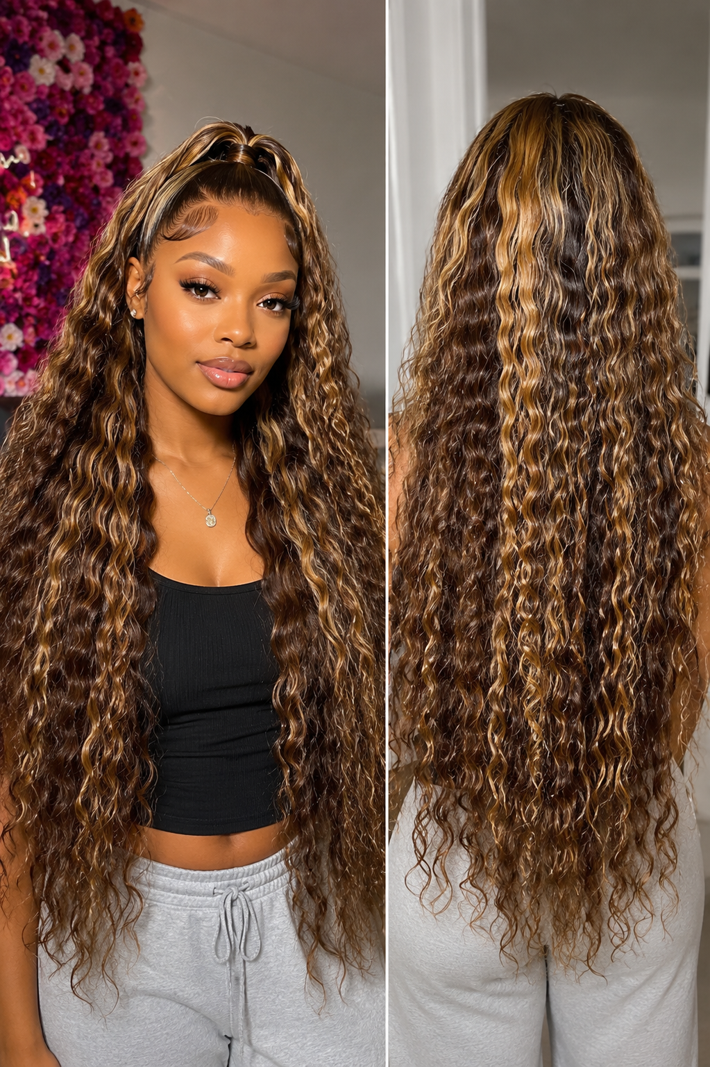 13x4 Human hair curly wig p4/30