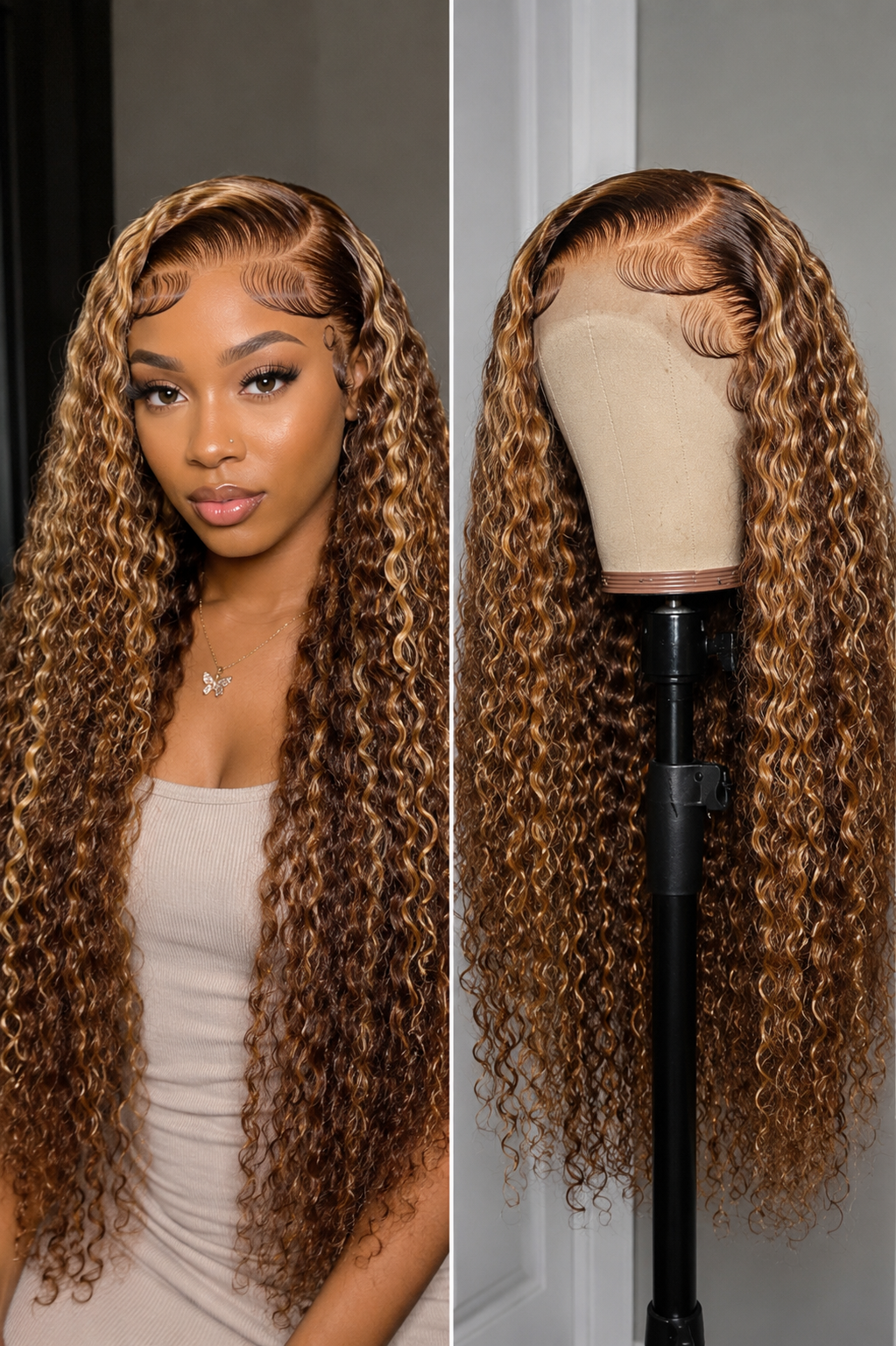 13x4 Human hair curly wig p4/30