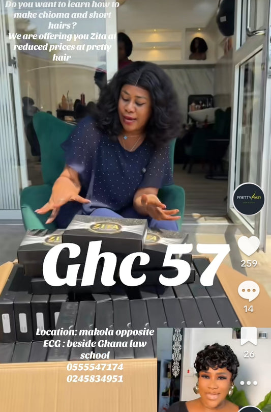 Chioma Zita slash sale